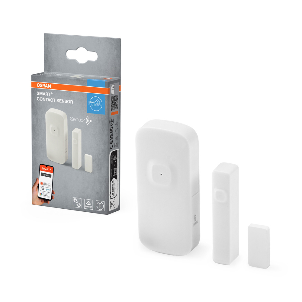 SMART+ Smart Home Tür-Fensterkontakt,  weiß, WLAN