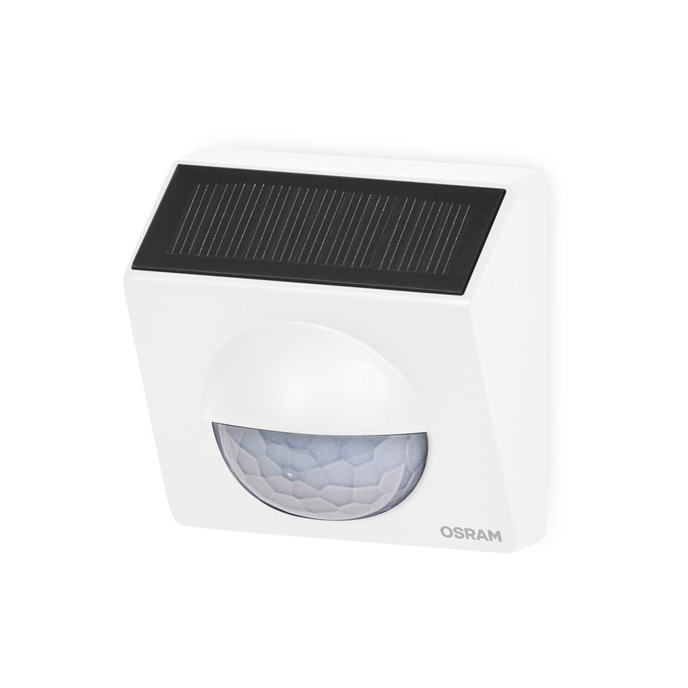 SMART+ Smart Home Bewegungsmelder mit Solarmodul, WLAN, weiß