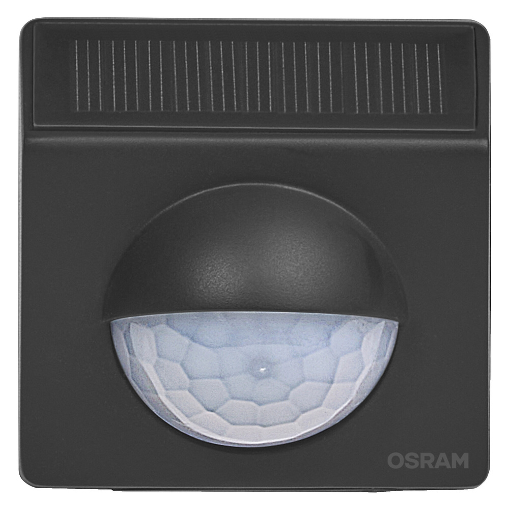 Osram SMART+ Smart Home Bewegungsmelder mit Solarmodul, WLAN, anthrazit
