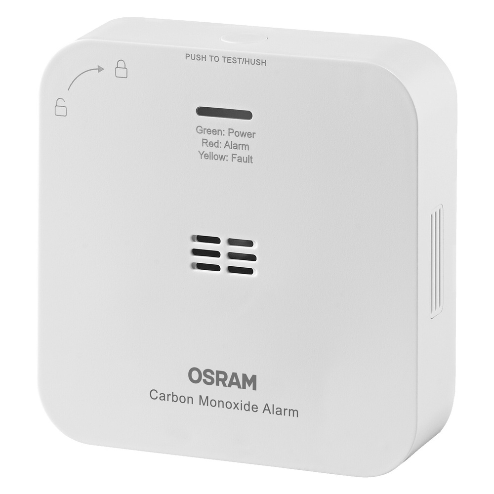 SMART+ Smart Home Kohlenmonoxid-Warnmelder, WLAN, IP20, Weiß