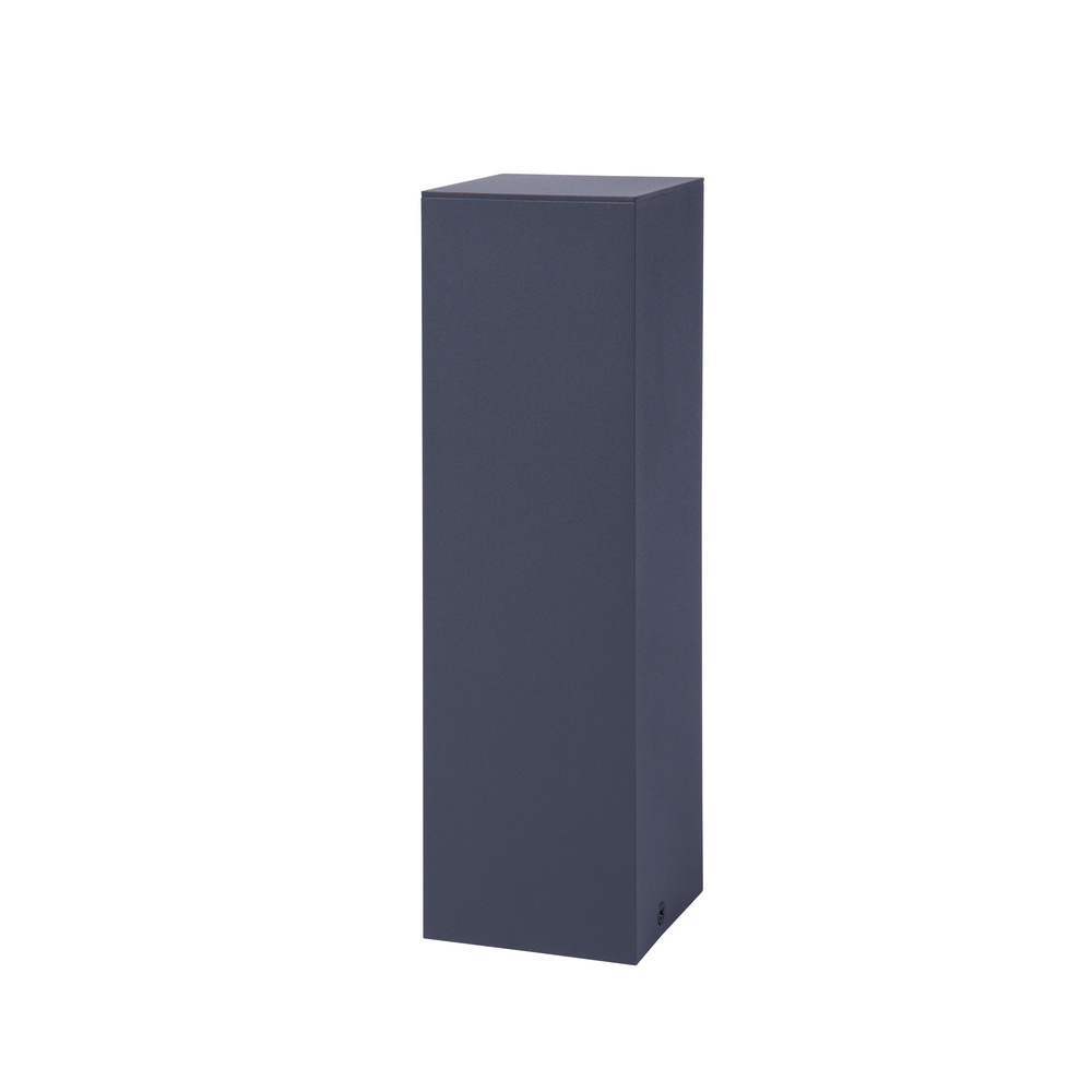 ABANO Steckdosensäule 2-fach, Aluminium, IP44, Anthrazit