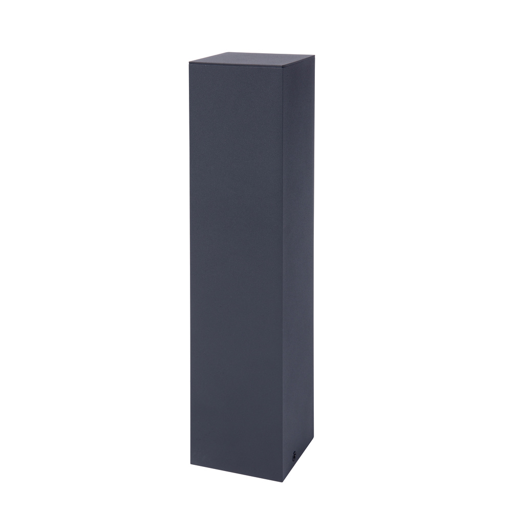 ABANO Steckdosensäule 3-fach, Aluminium, IP44, Anthrazit