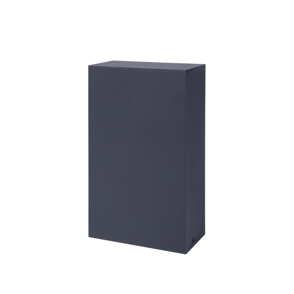 ABANO Steckdosensäule 4-fach, Aluminium, IP44, Anthrazit