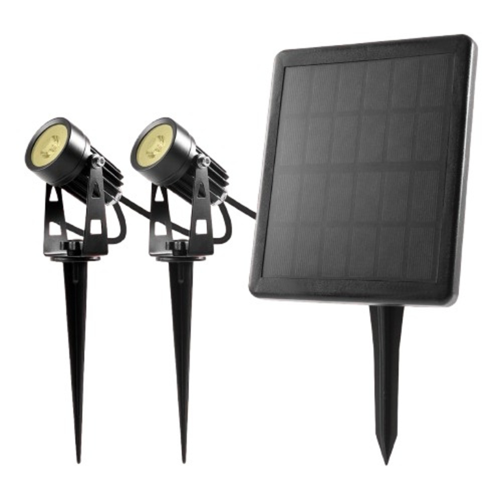 Die Bold SIMON LED Solar, IP65, 3000K, SP 6V, 2er Set