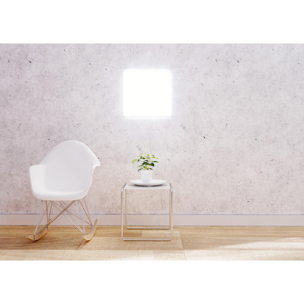tint Smart Home Panel Aris, 45x45cm, weiß, Fernbedienung, Zigbee