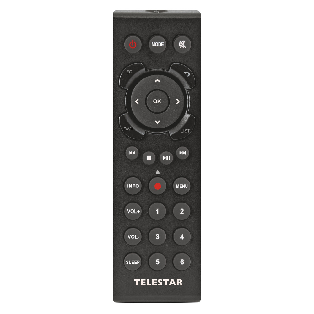 TELESTAR DAB+ Radio TOP 200 , Bluetooth, WLAN, USB, Internet, schwarz