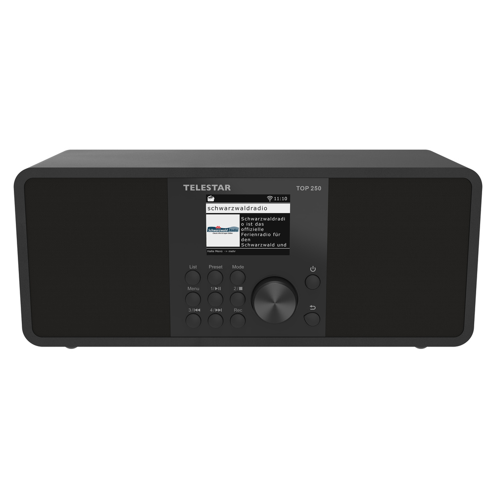 TELESTAR DAB+ Radio TOP 250 , Bluetooth, WLAN, USB, Internet, schwarz