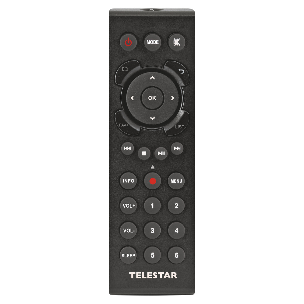 TELESTAR DAB+ Radio TOP 250 , Bluetooth, WLAN, USB, Internet, schwarz
