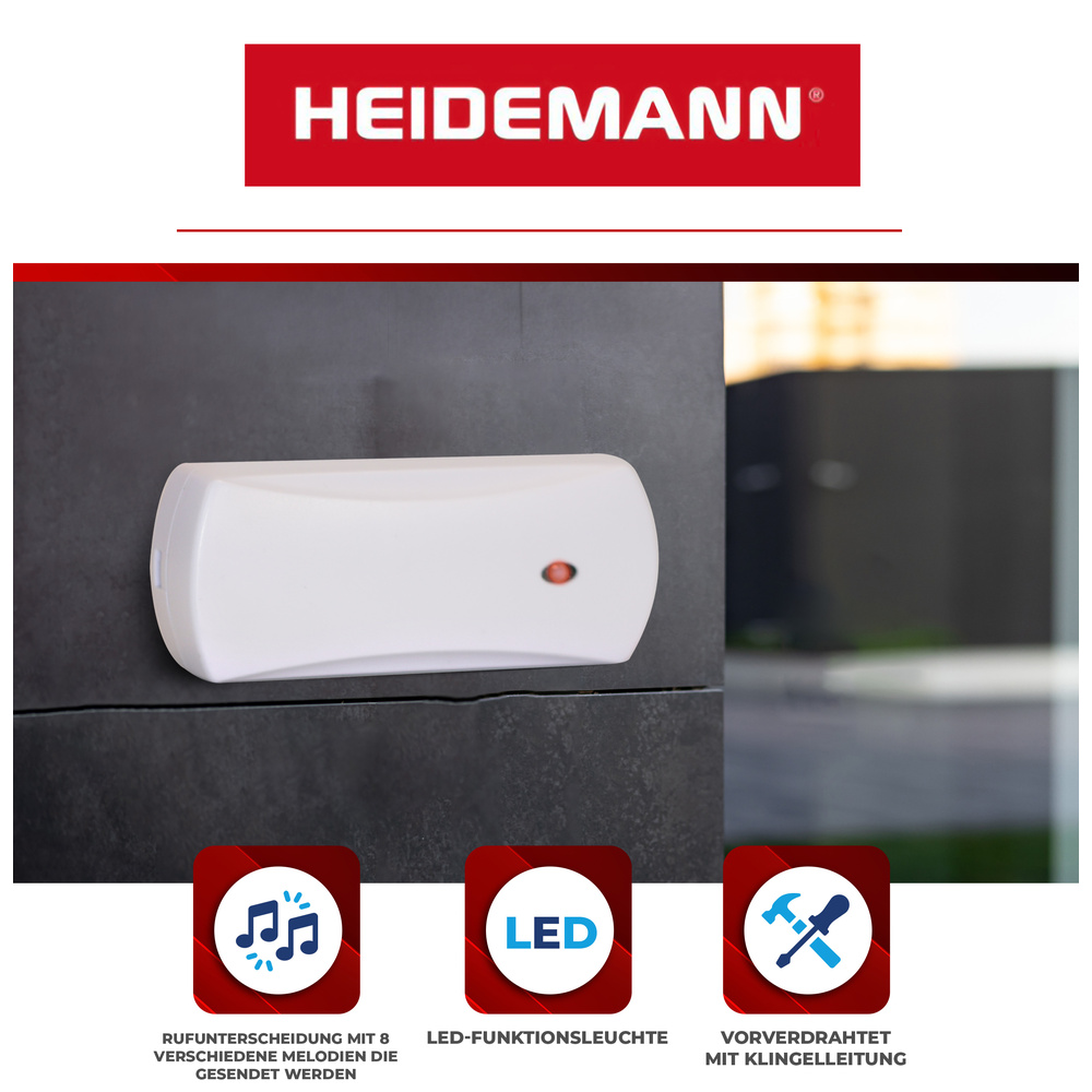 Heidemann HX-Funk-Konverter, reinweiß