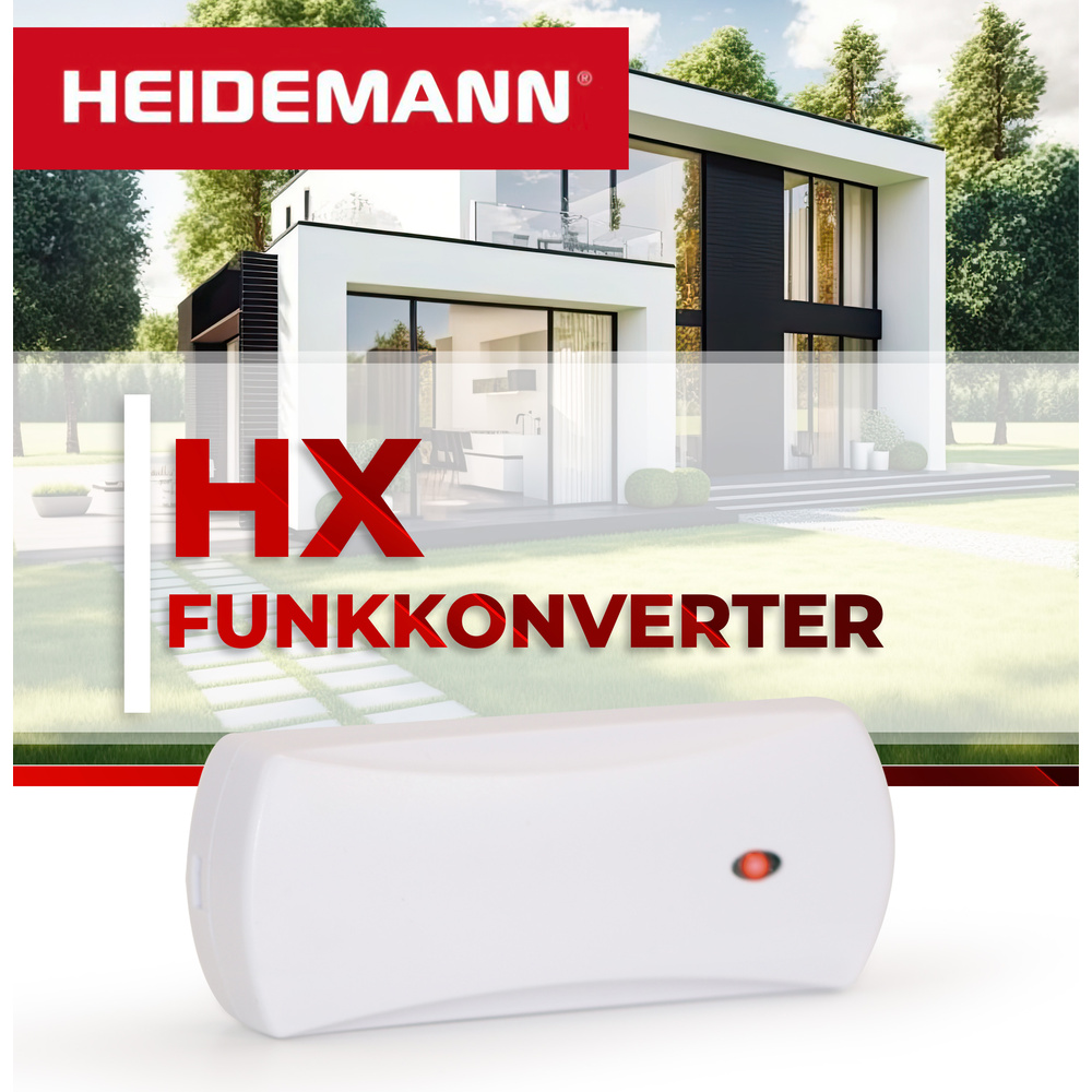 Heidemann HX-Funk-Konverter, reinweiß