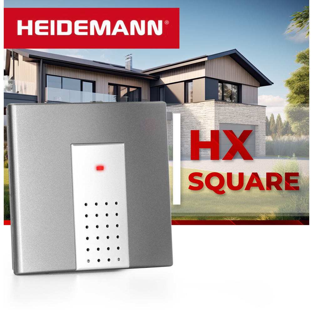 Heidemann Funkgong-Set HX Square