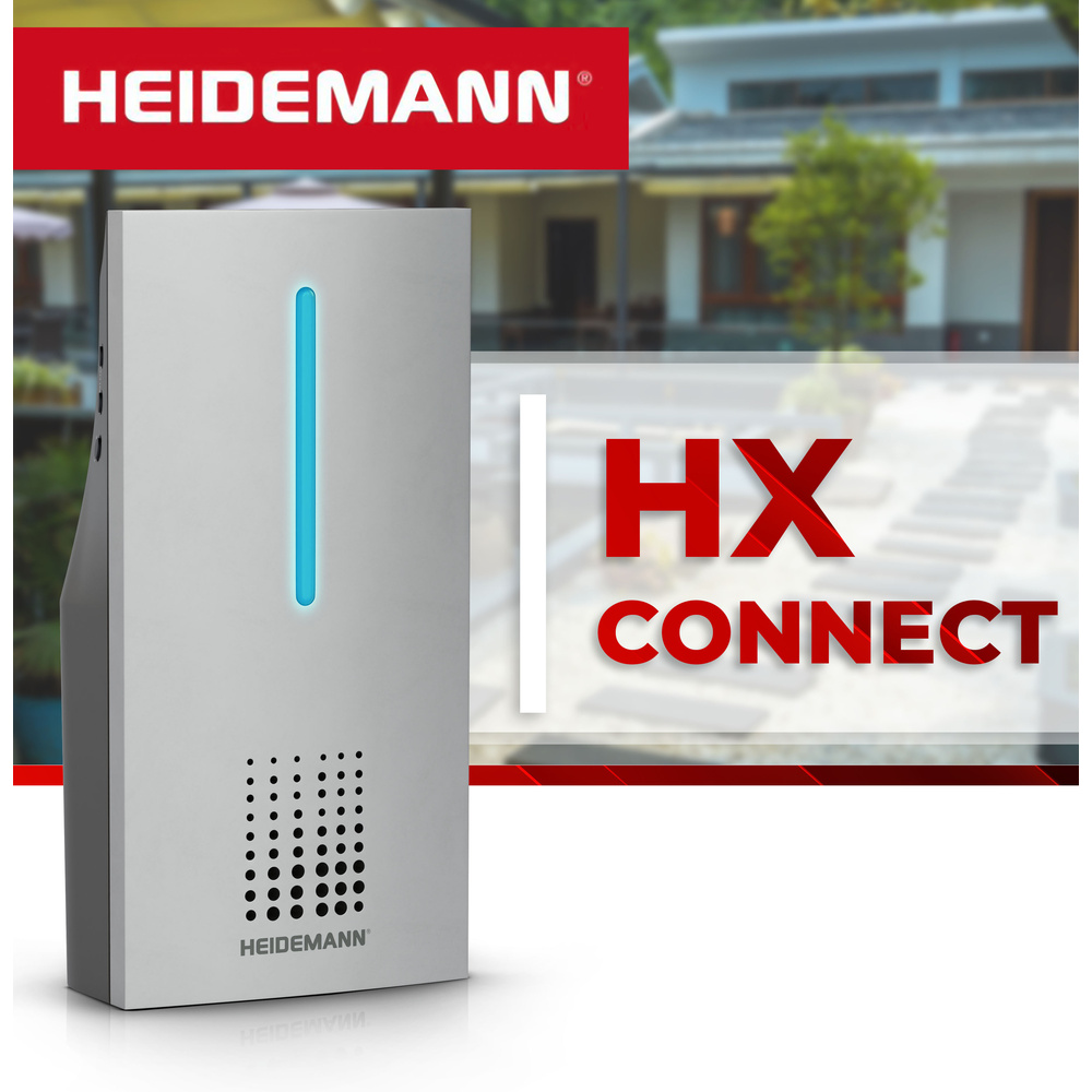 Heidemann Funkgong-Set HX Connect, reinweiß