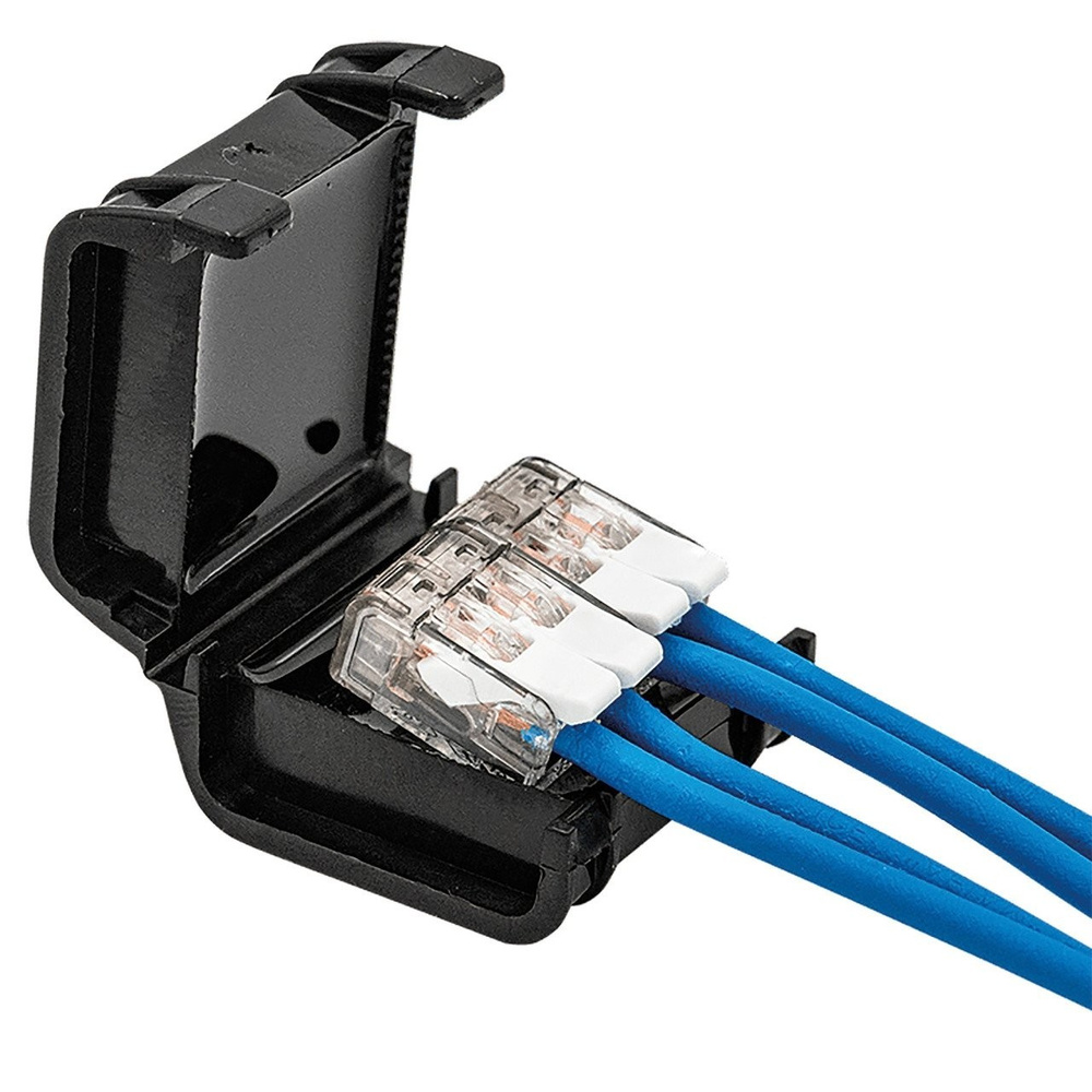 Heidemann ISO FLEX Gelbox mit 2 Verbindungsklemmen, 1 Stück