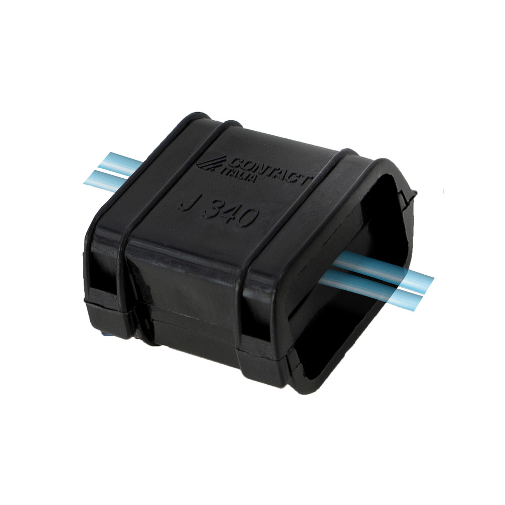 Heidemann ISO FLEX Gelbox mit 1 Verbindungsklemme, 1 Stück