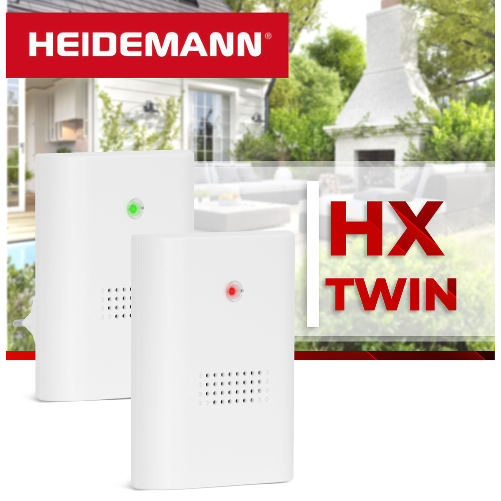 Heidemann Funkgong HX Twin, reinweiß