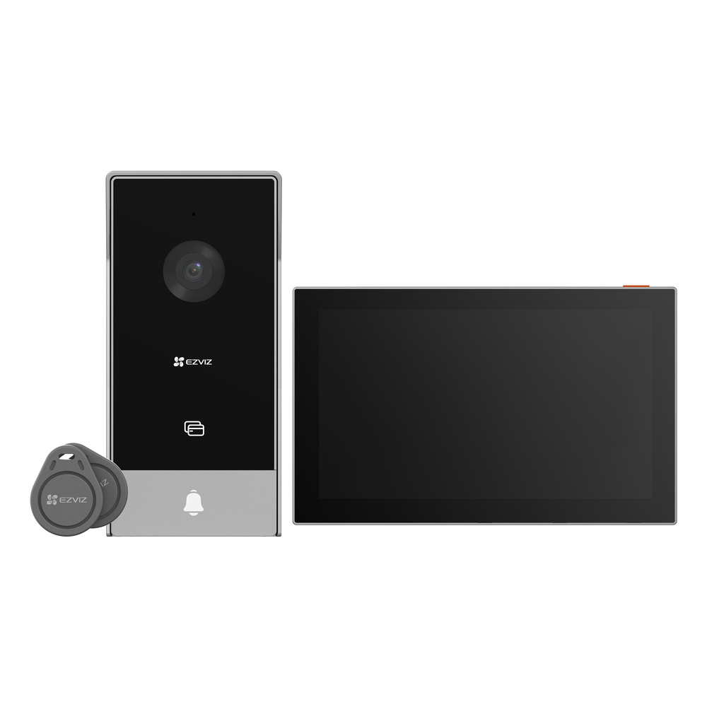 EZVIZ Smart Home Video-Türkommunikationsstation, WLAN, 7", Touch, Nachtsicht, RFID, Klingel,  HP5