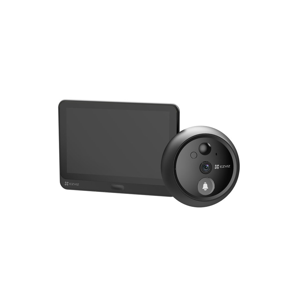 EZVIZ Smart Home Video-Türspion HP4, WLAN, 4,3" Touchscreen, Nachtsicht