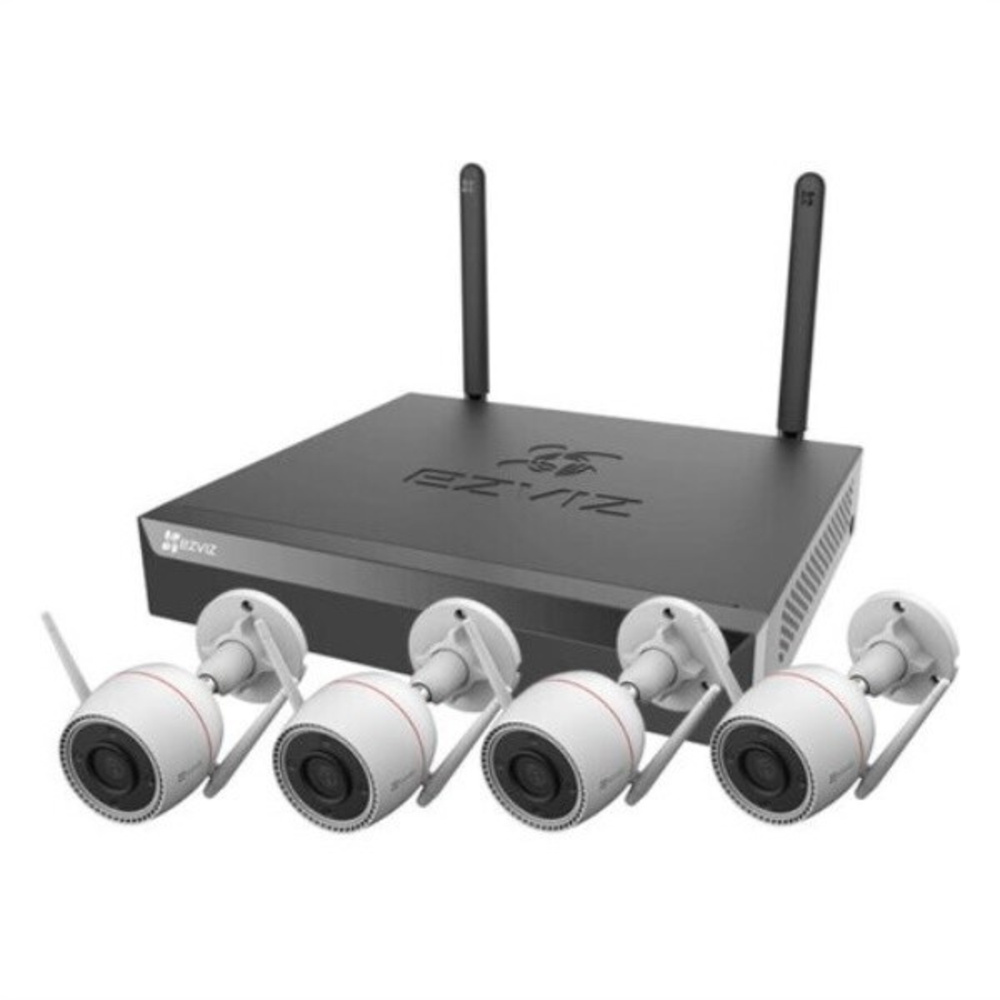 EZVIZ Smart Home Videoüberwachung X5S+H3C (4MP) WiFi Kit, WLAN, NVR
