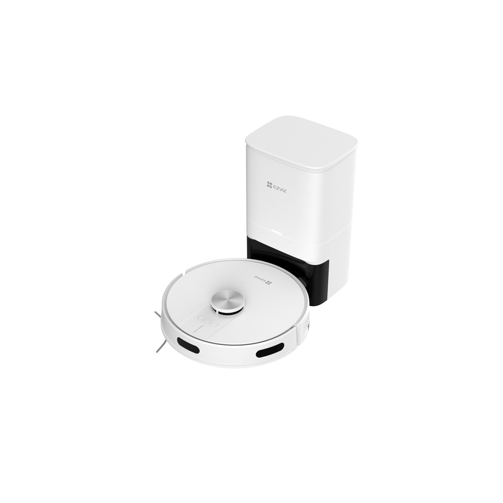 EZVIZ Smart Home Staubsaugroboter mit Wischfunktion und Absaugsation, LDS LiDAR,  4000 Pa, RE4 PLUS
