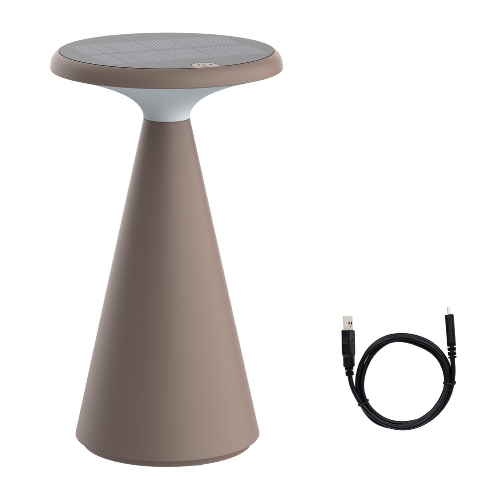 Die Bold Solar-Tischlampe, Taube