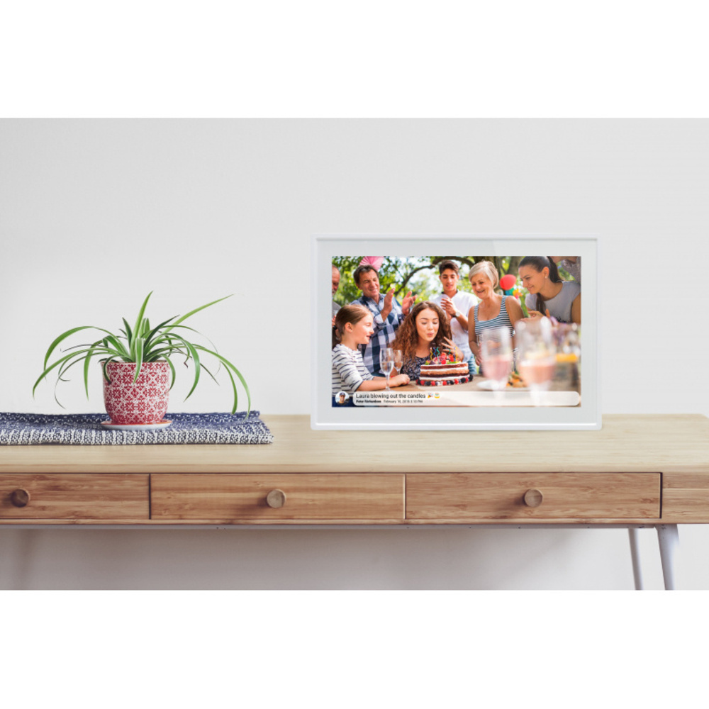BRAUN DigiFrame 1019 WiFi weiss