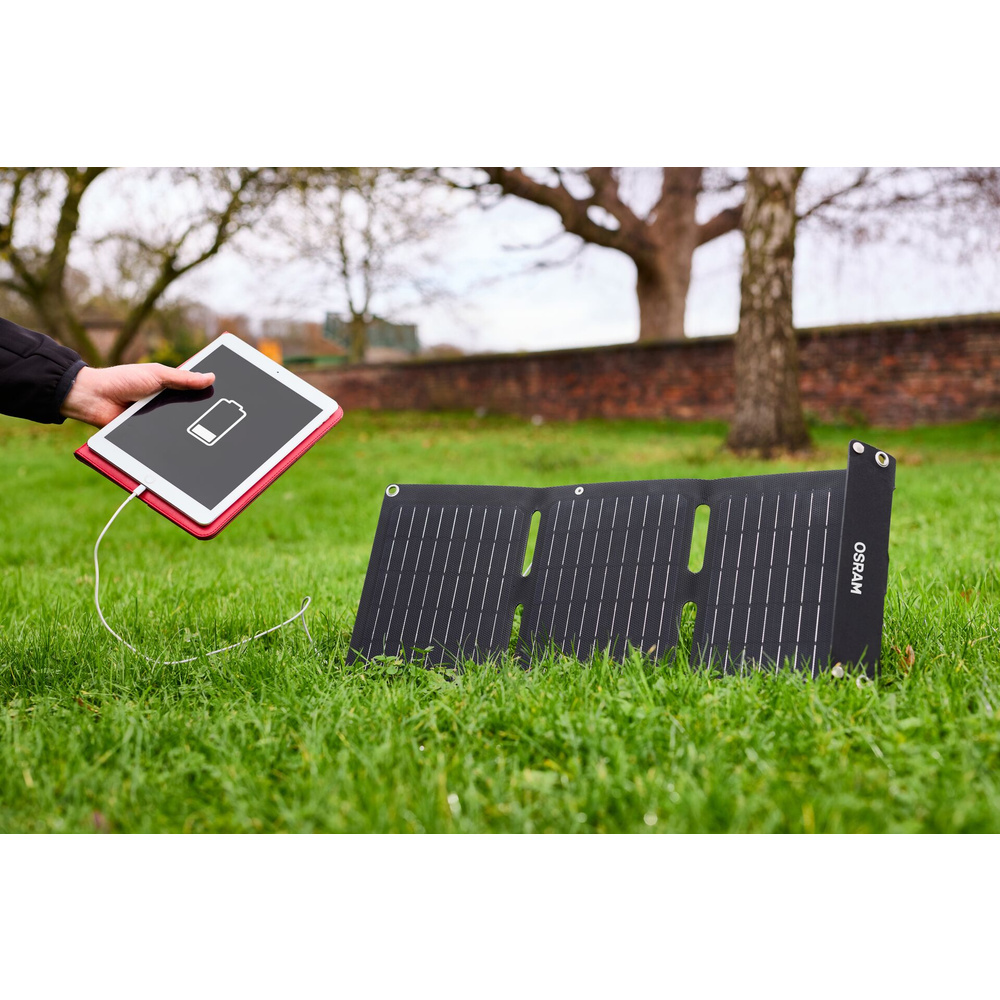 Osram faltbares Solarpanel BATTERYcharge SOLAR 20W OFSP20