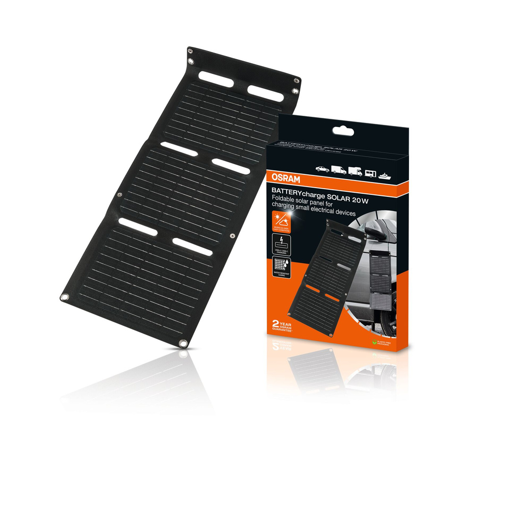 Osram faltbares Solarpanel BATTERYcharge SOLAR 20W OFSP20