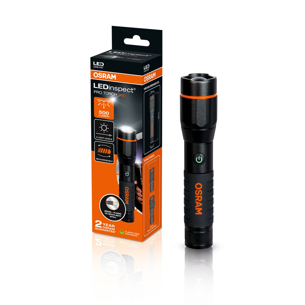 Osram Taschenlampe LEDinspect PRO TORCH 500