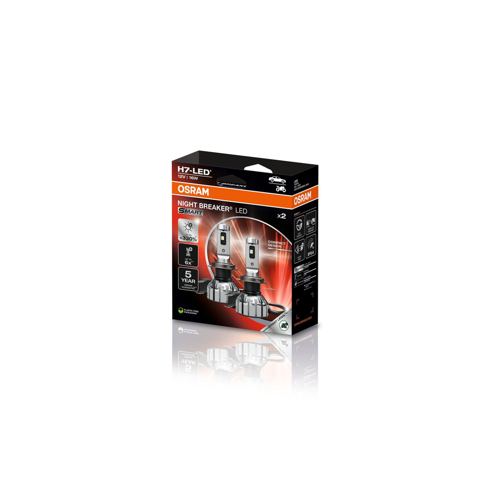Osram LED-Nachtrüstlampe NIGHT BREAKER LED SMART H7