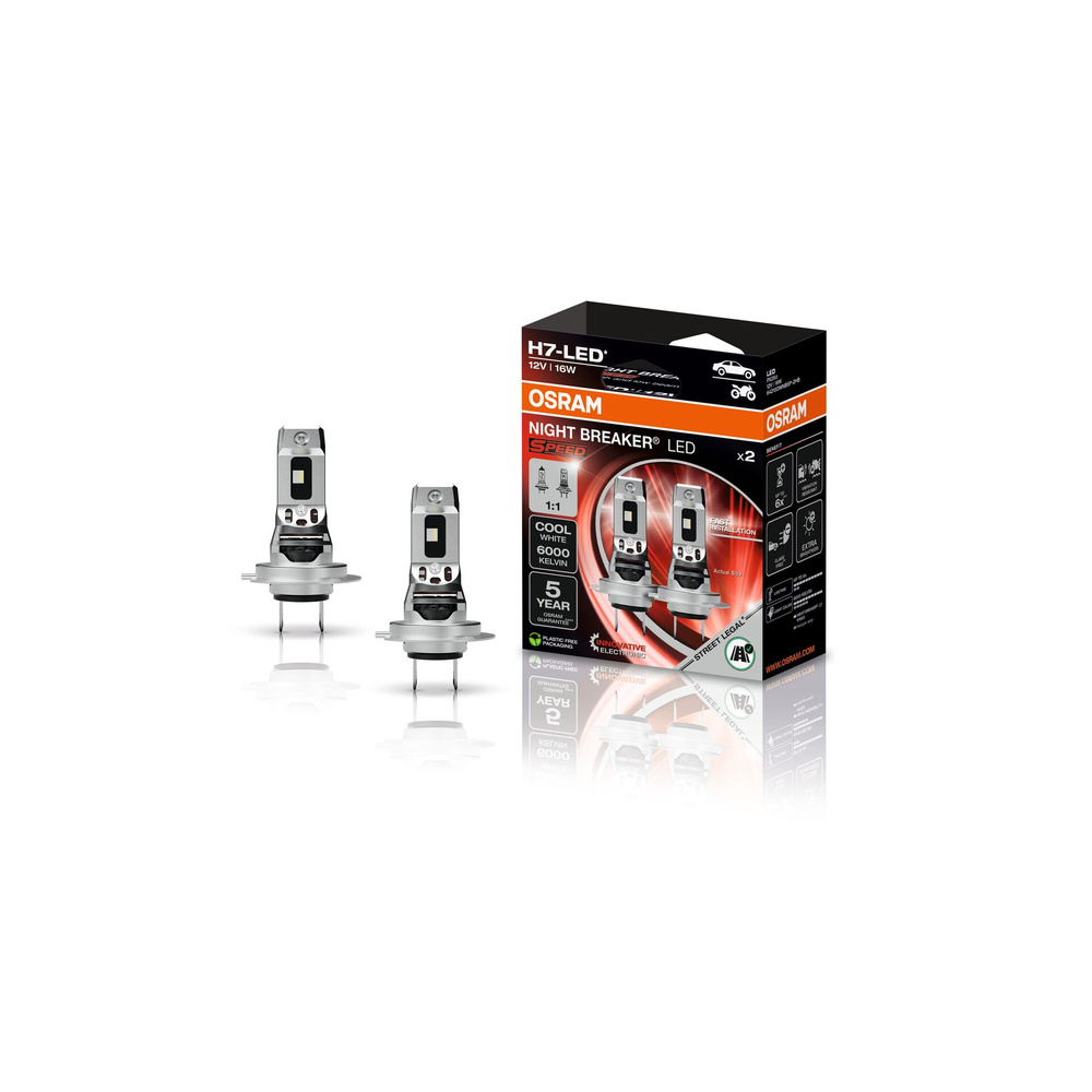 Osram LED-Nachrüstlampe  NIGHT BREAKER LED SPEED H7