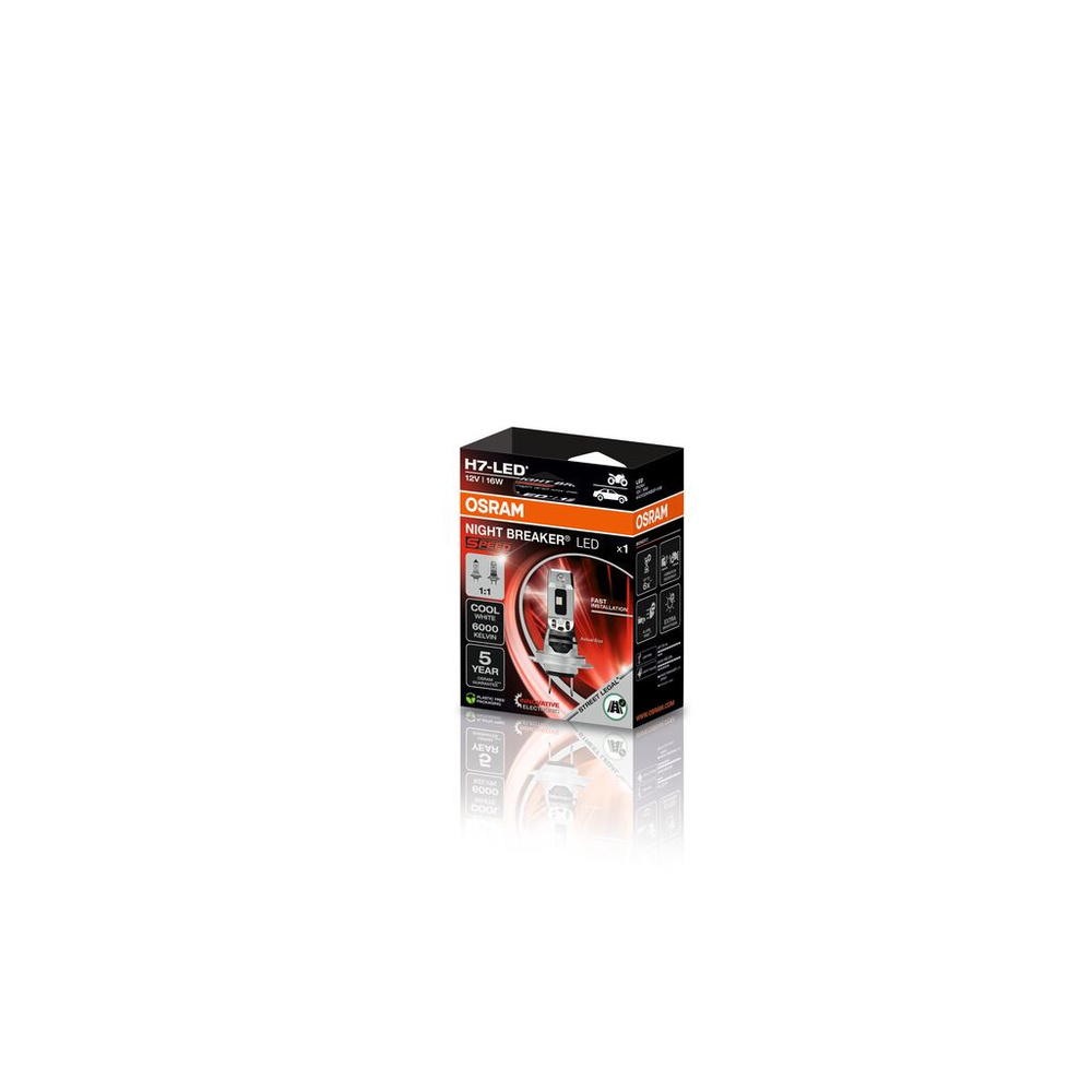 Osram LED-Nachrüstlampe NIGHT BREAKER H7-LED SPEED