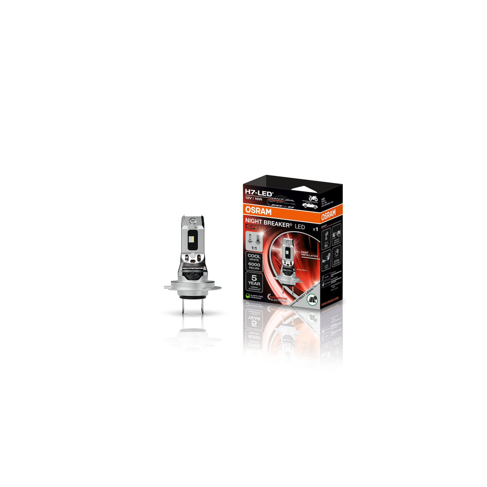 Osram LED-Nachrüstlampe NIGHT BREAKER H7-LED SPEED