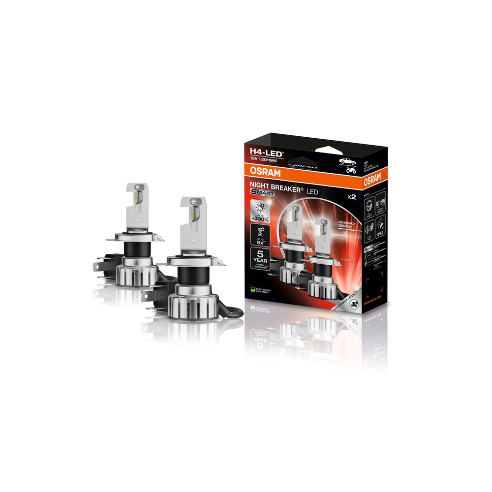 Osram LED-Nachtrüstlampe NIGHT BREAKER LED SMART H4
