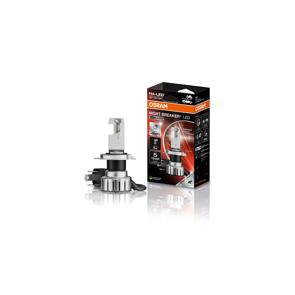 Osram LED-Nachtrüstlampe, NIGHT BREAKER LED SMART H4