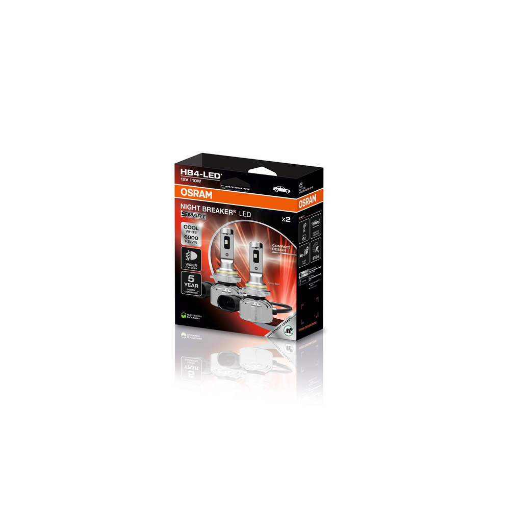 Osram LED-Nachrüstlampe NIGHT BREAKER LED SMART HB4