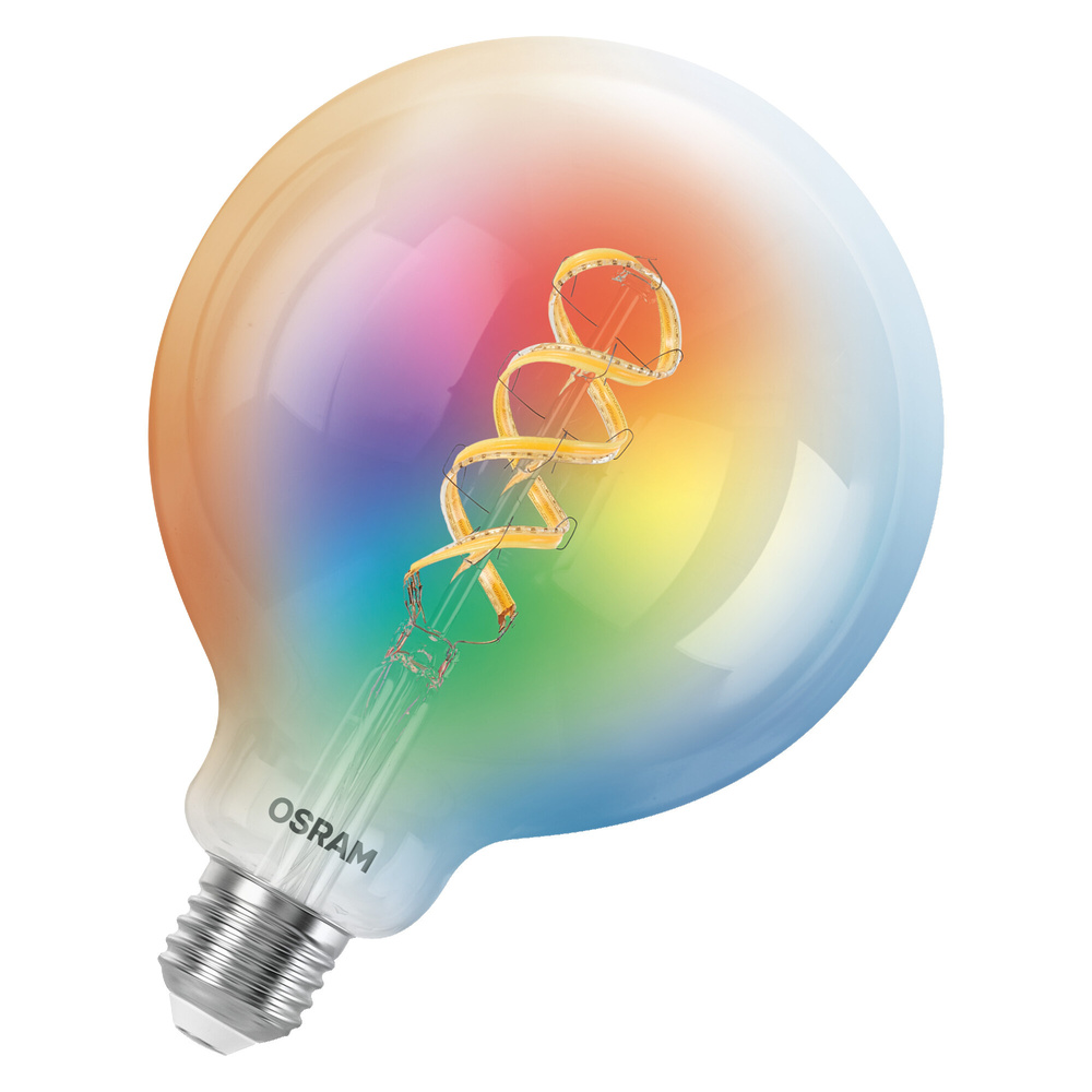 SMART+ Smart Home E27-LED-Lampe , WLAN, dimmbar, IP20, RGBWW, Klar