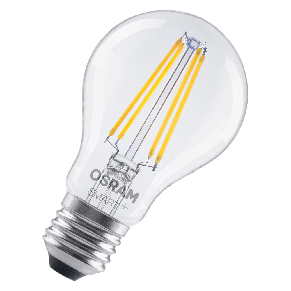 SMART+ Smart Home LED-Lampe E27, WLAN, dimmbar, IP20, warmweiß, Klar