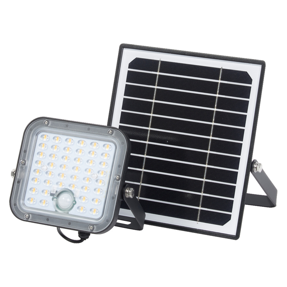 OSRAM Endura LED-Solar-Außenleuchte 10W, 1400 lm, IP65, 4000 K, schwarz