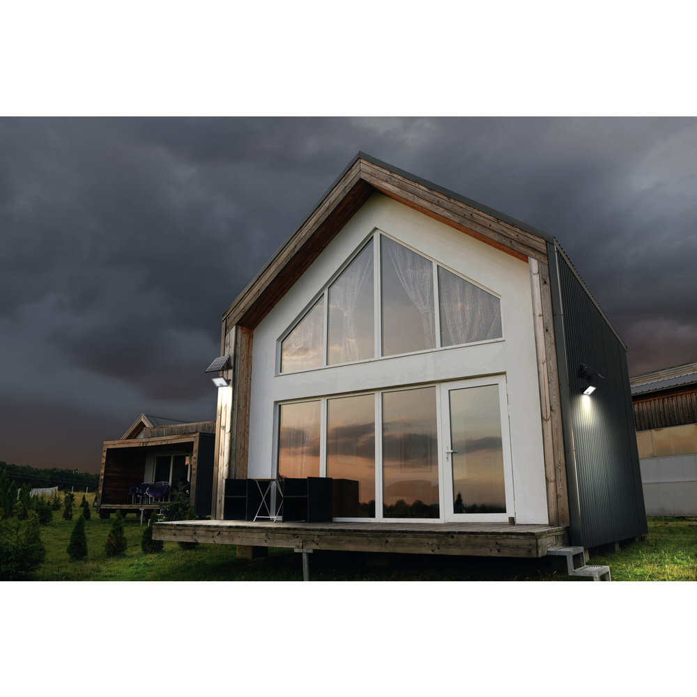 OSRAM Endura LED-Solar-Außenleuchte 30W, 4500 lm, IP65, 4000 K, schwarz