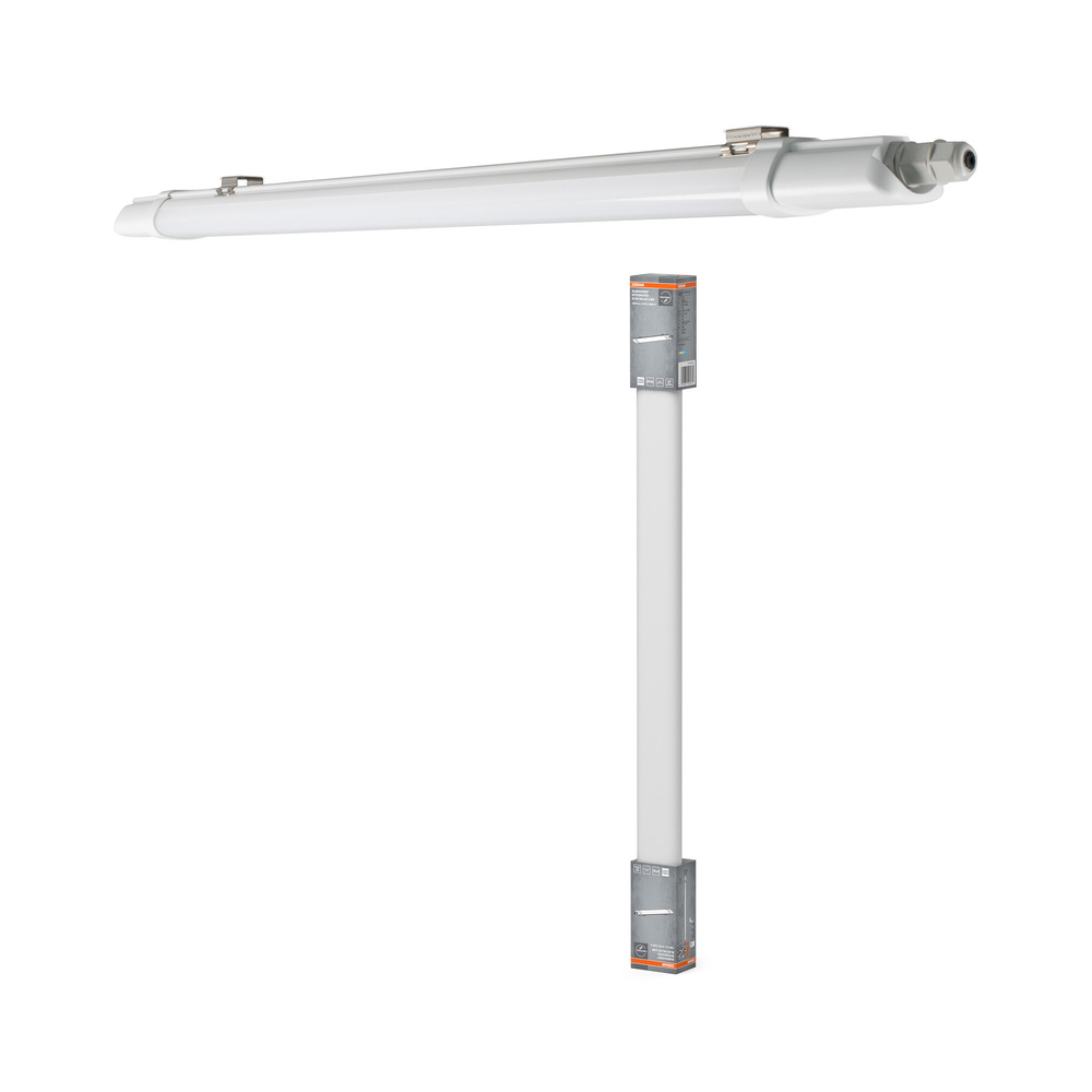 Feuchtraumleuchte, 0.6M, 10W, 4000K, weiß