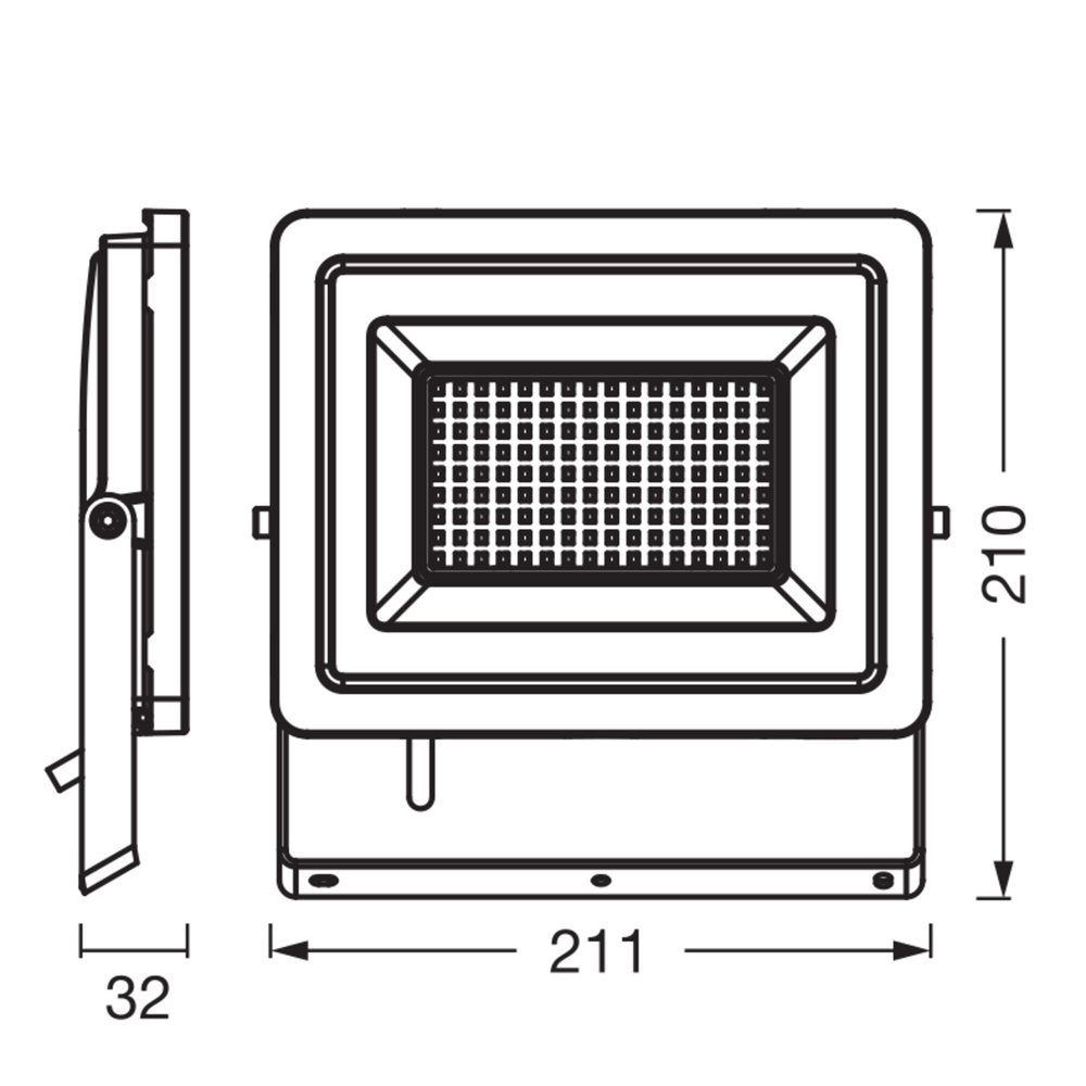 Osram Flutlicht, 5W, Grau