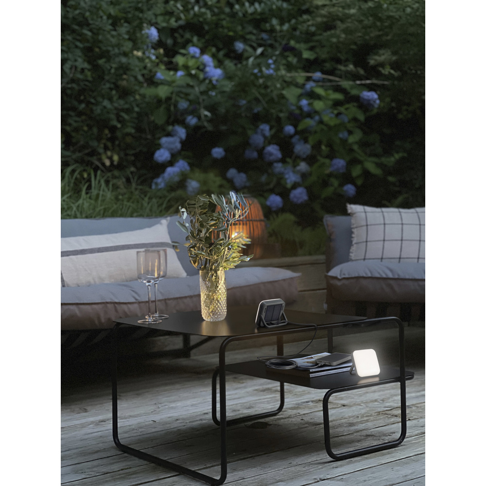 Osram Solar-Leuchte, USB, Grau