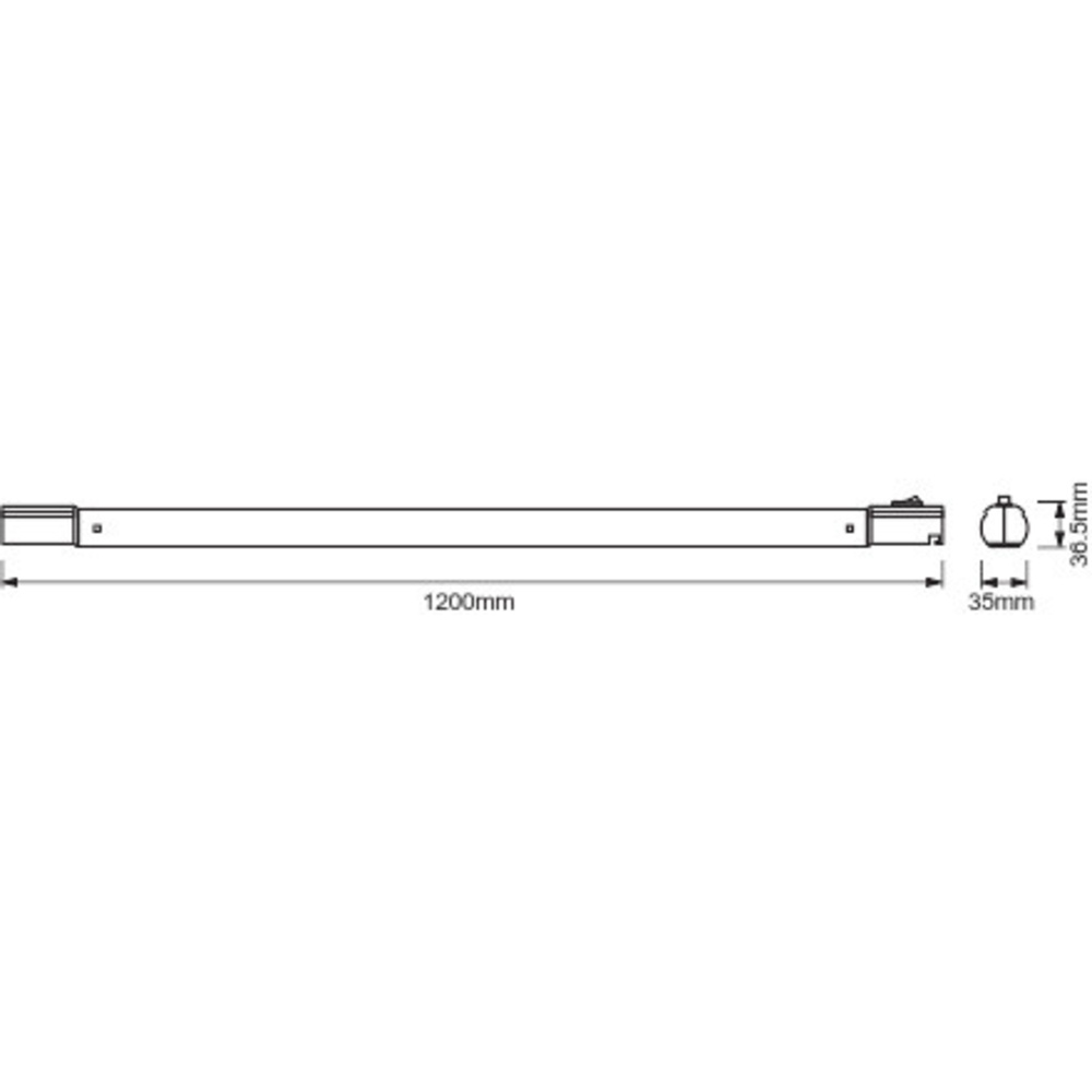 Osram TubeKIT LED 1200 mm, 19 W, 1900 lm, warmweiß