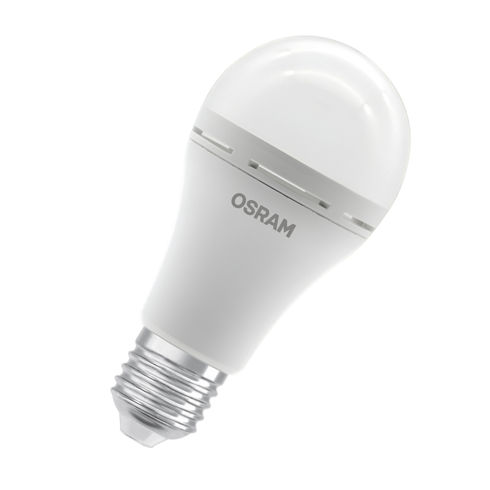 Osram LED Classic A 60 Rechargeable, 8 W, 806 lm, E27, warmweiß, matt, Akku-Notlicht