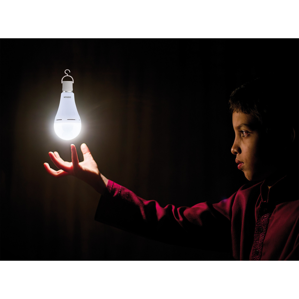Osram LED Classic A 60 Rechargeable, 8 W, 806 lm, E27, warmweiß, matt, Akku-Notlicht