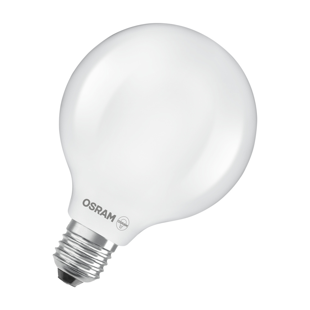 Osram LED Classic Globe 95 60, Filament, EEK A, 3,8 W, 806 lm, E27, warmweiß, matt