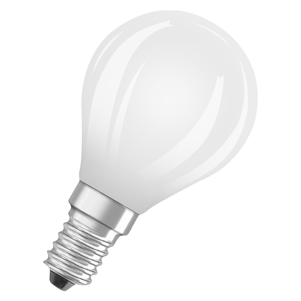 Osram LED Classic P 40, Filament, EEK A, 2,2 W, 470 lm, E14, warmweiß, matt