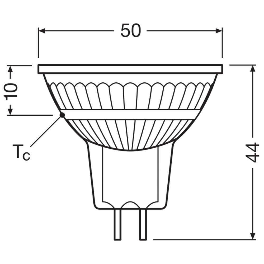 Osram LED Superstar MR16 20 36°, 2,2 W, 230 lm, GU5.3, EEK E, dimmbar, warmweiß