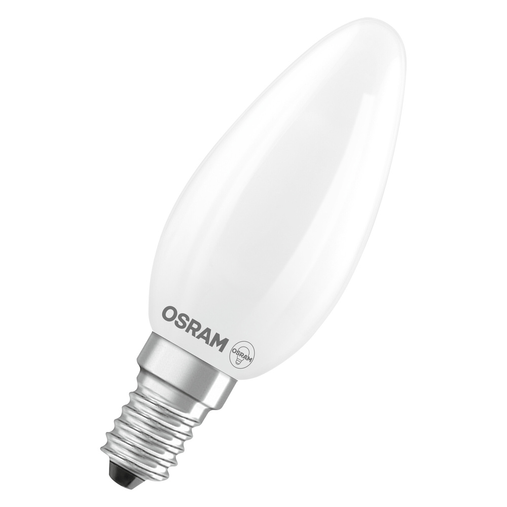 Osram LED Classic B 40, Filament, EEK B, 2,5 W, 470 lm, E14, dimmbar, warmweiß, matt