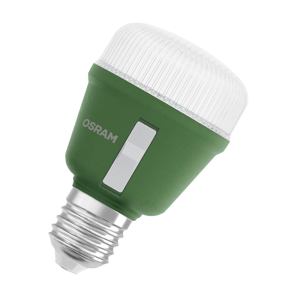 Osram 3-Lichtspektrum-Pflanzenlampe, 10 W, 330 lm, E27, klar, LED STAR GROW T 60